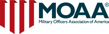 Logo Recognizing GuideOn Legal Services's affiliation with Military Officers Association of America